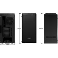 be quiet! Pure Base 600 Black Window