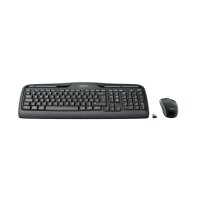 Logitech Tastatur und Maus Wireless Combo Deutsch Layout...