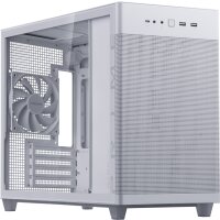 ASUS AP201 PRIME CASE TG WHITE Mini Tower Weiß