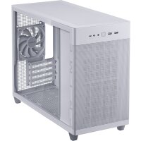ASUS AP201 PRIME CASE TG WHITE Mini Tower Weiß