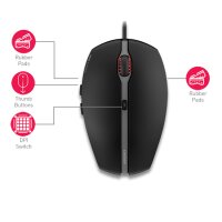 CHERRY Maus GENTIX 4K - Schwarz