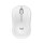 Logitech M240 Silent - Maus - Bluetooth - Off-White